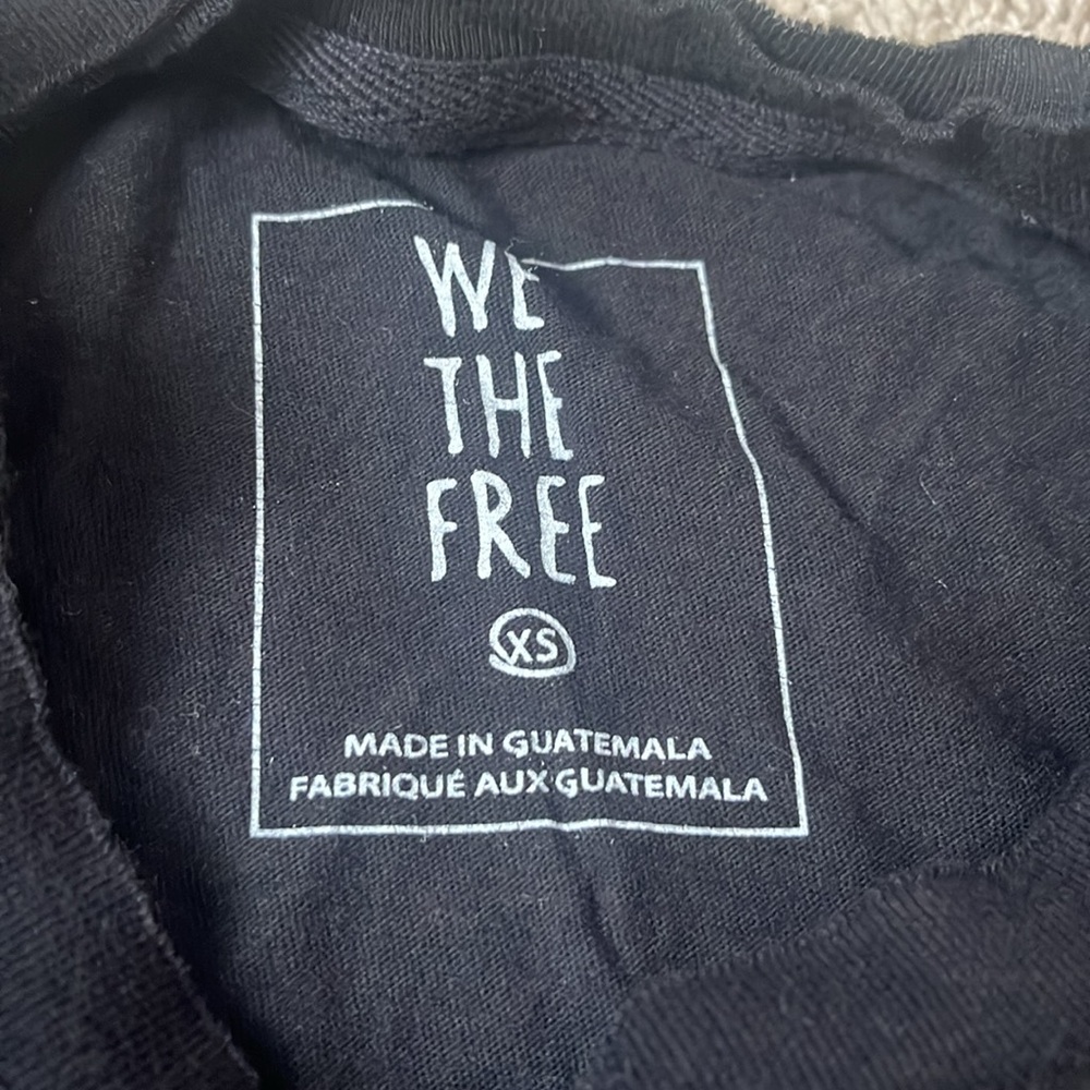 Free people black shirt - Picture 2 of 2